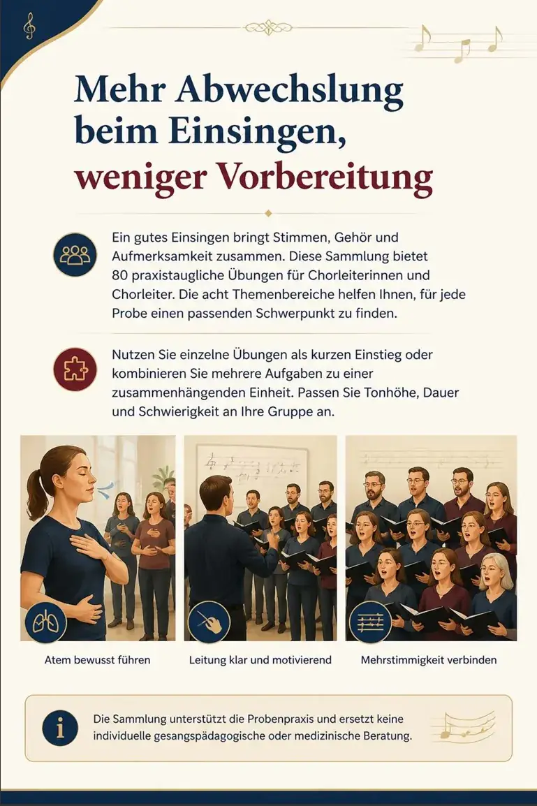 Seite aus 80 Einsingübungen und Stimmspiele für Chöre 2